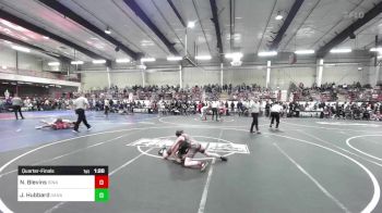90 lbs Quarterfinal - Nicklaus Blevins, Ignacio Wrestling Club vs Jason Hubbard, Ganado WC