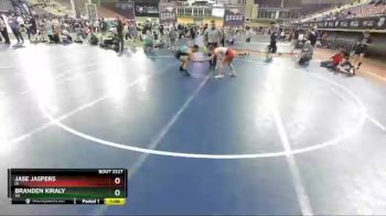 132 lbs Cons. Round 2 - Jase Jaspers, IA vs Branden Kiraly, VA