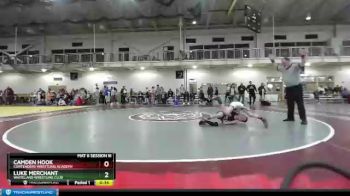 87 lbs Cons. Round 4 - Luke Merchant, Whiteland Wrestling Club vs Camden Hook, Contenders Wrestling Academy