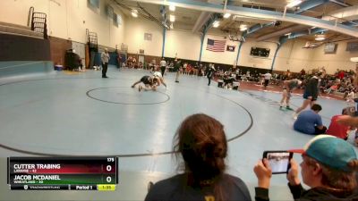 175 lbs Placement - Cutter Trabing, Laramie vs Jacob McDaniel, Wheatland