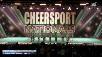 PunchFront Cheer - Ignite [2026 L2.1 Junior - PREP - D2 Day 1] 2026 CHEERSPORT National All Star Cheerleading Championship