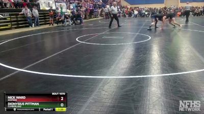 1 - 138 lbs Quarterfinal - Dionysius Pittman, Cumberland vs Nick Ward, Eastside