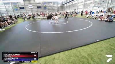 113 lbs Round 3 (8 Team) - Kaleb Blackner, Team Utah vs Colin Strayer, Team Indiana