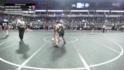288 lbs Semifinal - Zyan Knollmeyer, Invictus vs Trayvahn Williams, Premier Wrestling Center