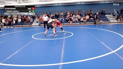 141 lbs Cons. Round 2 - Aj Salguero, Colorado Mesa University vs Joseph Airola, Nebraska-Kearney