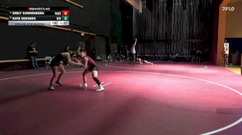 130 lbs 19th Place Match - Kate Seegers, Waverly-Shell Rock vs Emily Sonnenberg, Waterloo West