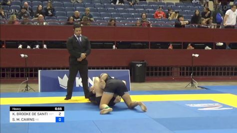 KELSEY BROOKE DE SANTIS vs SHARLENE M. CAIRNS 2024 Pan IBJJF Jiu-Jitsu No-Gi Championship