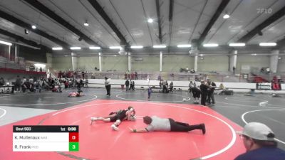 109 lbs 2nd Place - Kayson Mullenaux, WAR Wrestling Club vs Ryland Frank, Piedra Vista Panthers