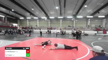 109 lbs 2nd Place - Kayson Mullenaux, WAR Wrestling Club vs Ryland Frank, Piedra Vista Panthers