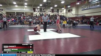 122F 1st Place Match - Kennedy Bevans, Independence vs Emma Daggett, Ankeny
