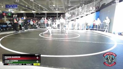 37-40 lbs Cons. Round 1 - Mason Barrow, MAC vs Cash Cooper, Clearwater