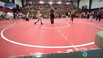 100 lbs Rr Rnd 4 - Jonah Roberts, HURRICANE WRESTLING ACADEMY vs Landon Millikin, Keystone Wrestling Club