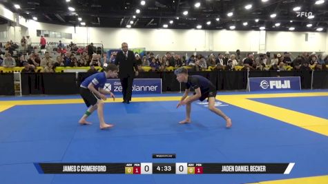 Jaden Daniel Becker vs James C Comerford 2025 World IBJJF Jiu-Jitsu No-Gi Championship