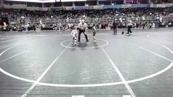 46 lbs Consi Of 8 #2 - Jarrett Trimm, Bulls WC vs River Leighty, Rams WC