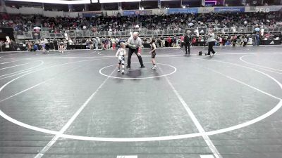 46 lbs Consi Of 8 #2 - Jarrett Trimm, Bulls WC vs River Leighty, Rams WC