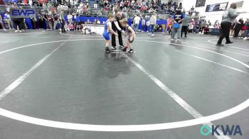 37 lbs Semifinal - Everett Collard, Standfast vs Kieryn Taffe, Noble Takedown Club