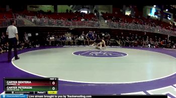 157 lbs Semis & Wb (16 Team) - Carter Peterson, Grand Island vs Carter Renteria, Columbus