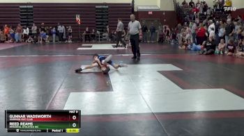 J-14 lbs Semifinal - Reed Reams, Immortal Athletics WC vs Gunnar Wadsworth, Warrior Mat Club