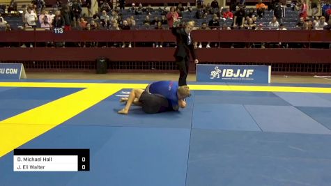 Dayton Michael Hall vs Jakob Eli Walter 2024 Pan IBJJF Jiu-Jitsu No-Gi Championship