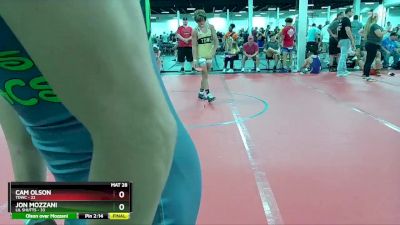 120 lbs Round 3 (4 Team) - Oliver Lester, Lil Shutts vs Sabatino Sciullo, TDWC