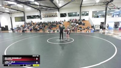 117 lbs Consolation Bracket - Lesly Sala, Point Park vs Jillian Donnelly, Manchester
