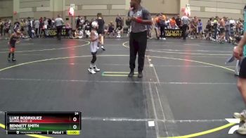 40 lbs Round 4 (6 Team) - Luke Rodriguez, Belding Black vs Bennett Smith, Team Gotcha