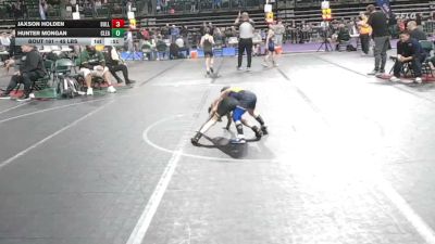 45 lbs Consi Of 16 #2 - Jaxson Holden, Bull Dog WC vs Hunter Mongan, Clearview