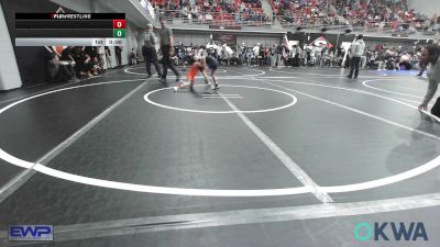 52 lbs Round Of 16 - Easton Williams, Oklahoma Phantom Wrestling Club vs Hayden Gregory, Tulsa Blue T Panthers