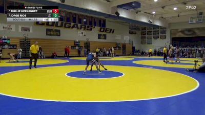 116 lbs Quarterfinal - Phillip Hernandez, Clovis North vs Jorge Rios, St. John Bosco
