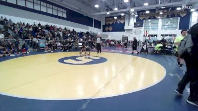 54 lbs Round 2 - Isaiah Meza, Savage House vs Noah Alvarez, Total Kaos