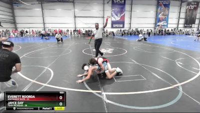 100 lbs Rd# 9- 2:15pm Saturday Final Pool - Jayce Day, Team Michigan vs Everett Roorda, SouthWest Elite