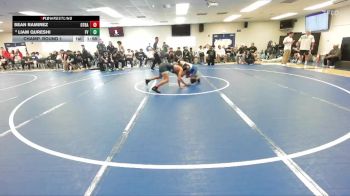 132 lbs Champ. Round 1 - Sean Ramirez, Otay Ranch vs Liam Qureshi, Fountain Valley