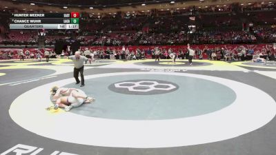 113 lbs Quarters - Hunter Meeker, Eastwood vs Chance Wuhr, Lake Cath.