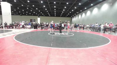 110 lbs Cons. Semis - Janie Gerarde, Spartan Mat Club vs Dalani Hornbuckle, Rogers