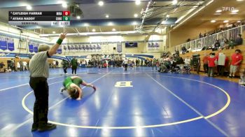 140 lbs Semifinal - Cayleigh Farrar, Miramonte vs Ayaka Naddy, Concord