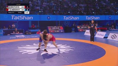 61 kg 1/8 Final - Arsen Harutyunyan, Armenia vs Zelimkhan Abakarov, Albania