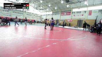 110 lbs Champ. Round 2 - Sofia De Jesus, Archie Williams High School vs Sydney Hsiu, Foothill (Pleasanton)