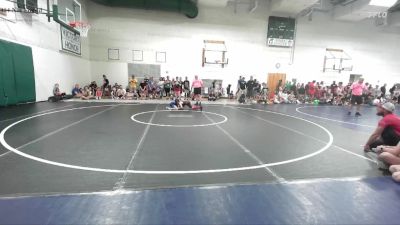 63-69 lbs Champ. Round 1 - Elijah Foss, Gladiator Elite WC vs Baron Furman, Petersburg Youth WC