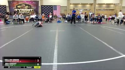 52 lbs Round 7 (8 Team) - Kellan Green, Cleveland Wrestling vs Jedi Knight, Xtreme Team