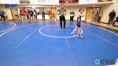 70 lbs Rr Rnd 3 - Ryker Roedenbeck, Tahlequah Wrestling Club vs Isaiah Mattox, Salina Wrestling Club