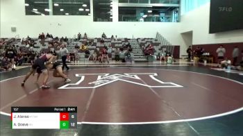 157 lbs Round 2 (6 Team) - Jeicatl Alonso, Mt. SAC Maroon vs Andre Doeve, Rio Hondo College