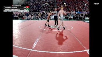 3A 138 lbs Quarterfinal - Wallace Durfee, Declo vs Parker Wangsgard, West Side