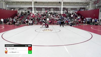 144 lbs Consi Of 8 #2 - Jaredd Blount, Holy Innocents' Episcopal vs Andrew Isek, Cardinal Gibbons