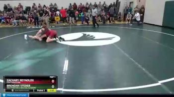 152 lbs Round 2 - Brendan Steder, Westminster Christian Academy vs Zachary Reynolds, East Limestone