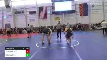 220 lbs Consi Of 8 #2 - Cole Jackson, Salem Elite vs Sam Kolesar, Punisher