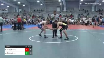 145 lbs Prelims - David Luckey, Team Diamond Fish Blue vs Jackson Stewart, Felix Wrestling Academy