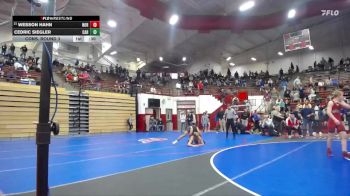 126 lbs Cons. Round 3 - Wesson Hahn, Northwood vs Cedric Siegler, Carmel