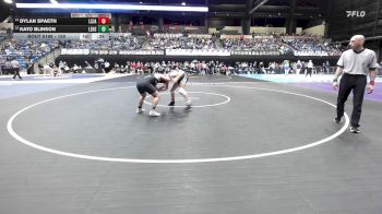 150 lbs Cons. Round 1 - Kato Blinson, Leavenworth HS vs Dylan Spaeth, Lenexa-St. James Academy