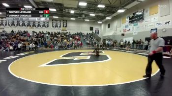 105 lbs 3rd Place Match - Shaylee Loveland, Campbell County vs Orianna Gonzalez, Cheyenne East