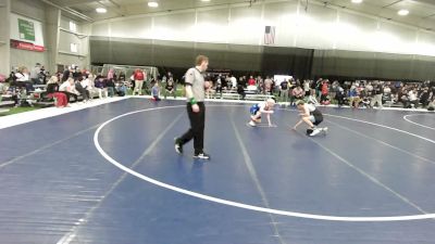 120 lbs Cons. Quarters - Urijah Courter, Sebolt Wrestling Academy vs Kooper Nowell, Canyon View Falcons